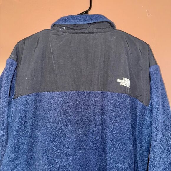 The North Face Men's Denali Fleece Jacket - Navy Black XL - Picture 9 of 9
